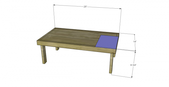 Diy table on sale for laptop